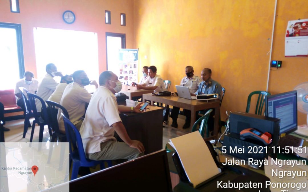 Rapat Koordinasi Terkait Evaluasi dan Perkembangan BUMDESMA “NSM” Kecamatan Ngrayun