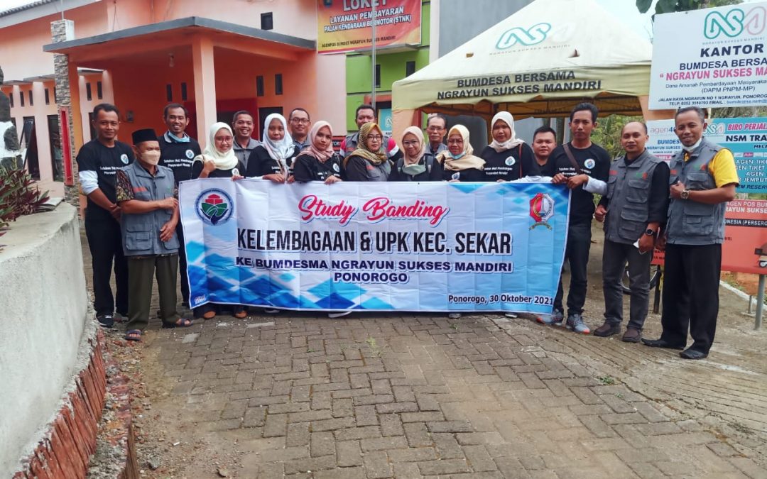 Study Banding Kelembagaan UPK Kec. Sekar Kabupaten Bojonegoro