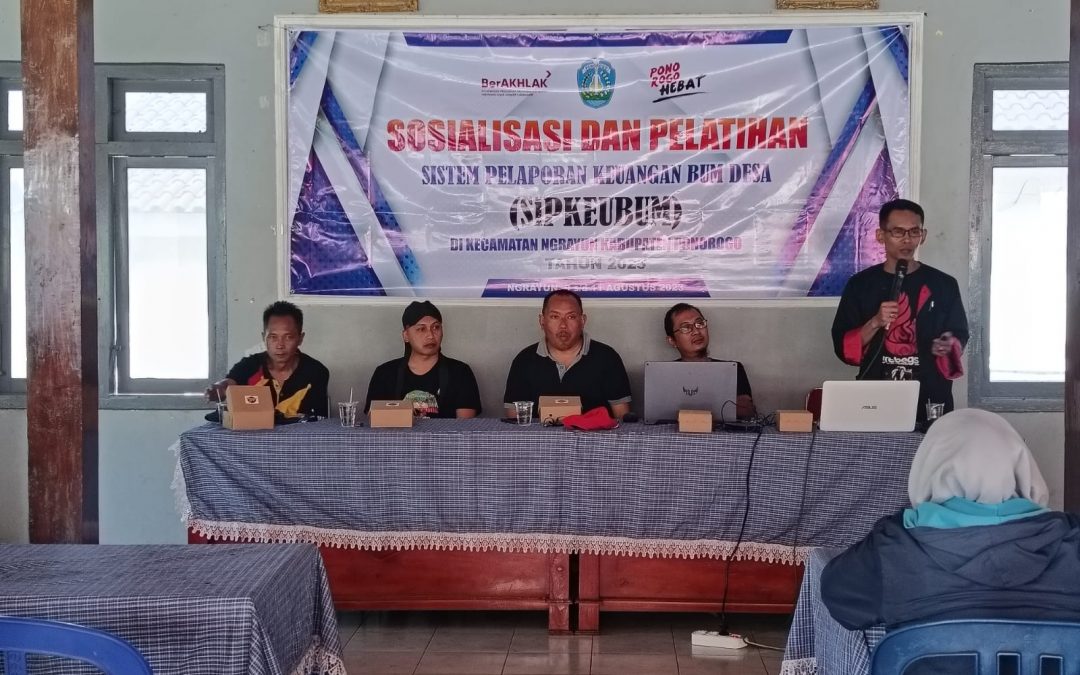 Pelatihan Sistem Pelaporan Keuangan BumDesa