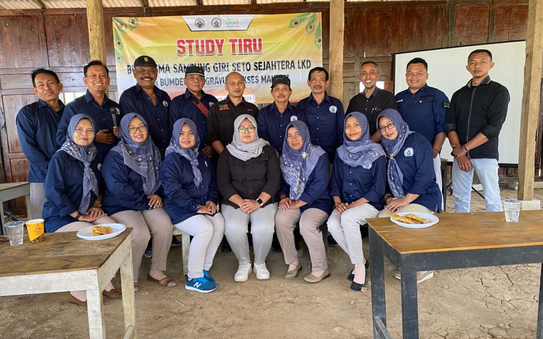 Studi Tiru BUMDesMa Sampung Giri Seto Sejahtera Lkd. Ke BUMDesMa Ngrayun Sukses Mandiri Lkd.